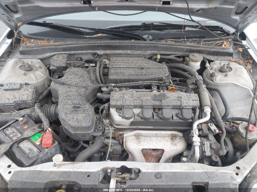 2002 Honda Civic Lx VIN: 2HGES16562H583098 Lot: 43973813