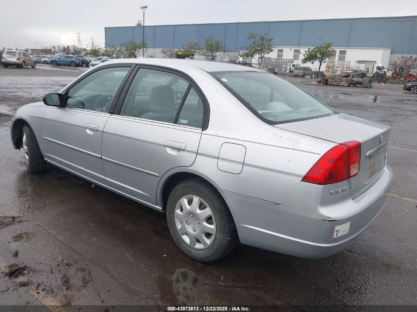 2002 Honda Civic Lx VIN: 2HGES16562H583098 Lot: 43973813