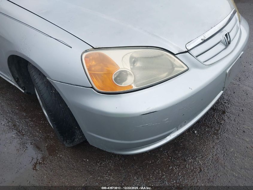 2002 Honda Civic Lx VIN: 2HGES16562H583098 Lot: 43973813