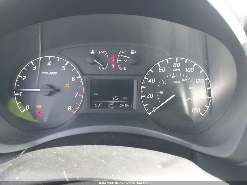 2016 Nissan Sentra S VIN: 3N1AB7AP2GY212324 Lot: 43973818