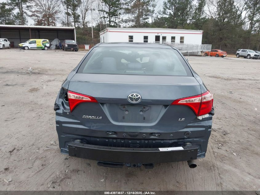 2017 Toyota Corolla Le VIN: 2T1BURHE8HC847027 Lot: 43973837