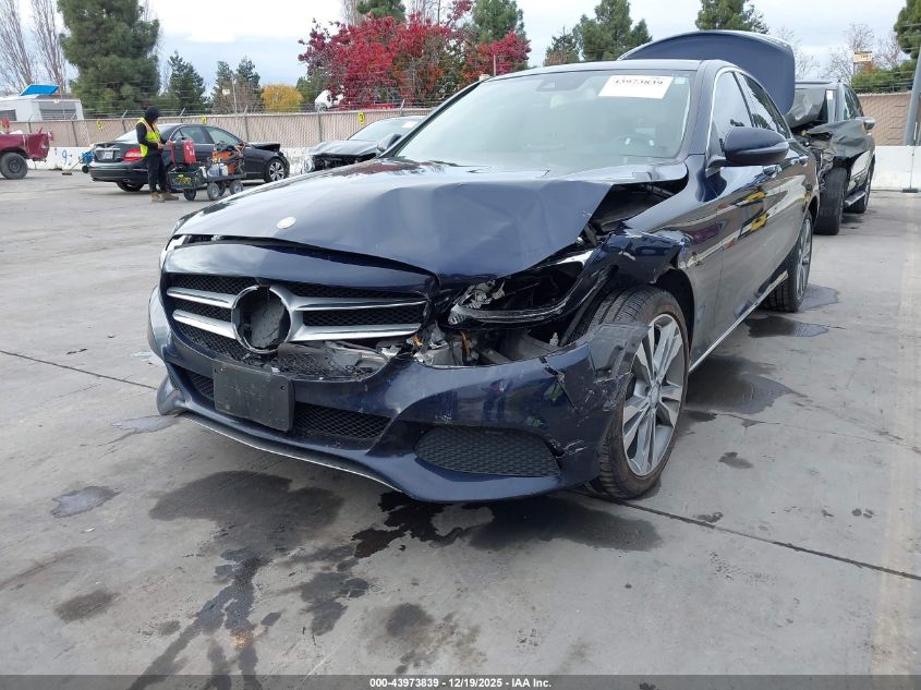 2017 Mercedes-Benz C 300 4Matic VIN: 55SWF4KB2HU207354 Lot: 43973839