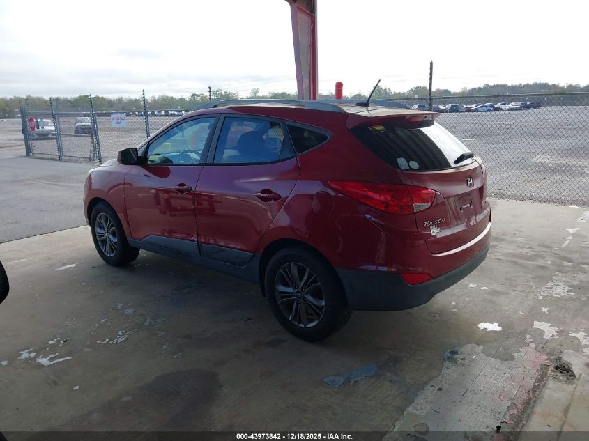 2015 Hyundai Tucson Se VIN: KM8JUCAG1FU107657 Lot: 43973842
