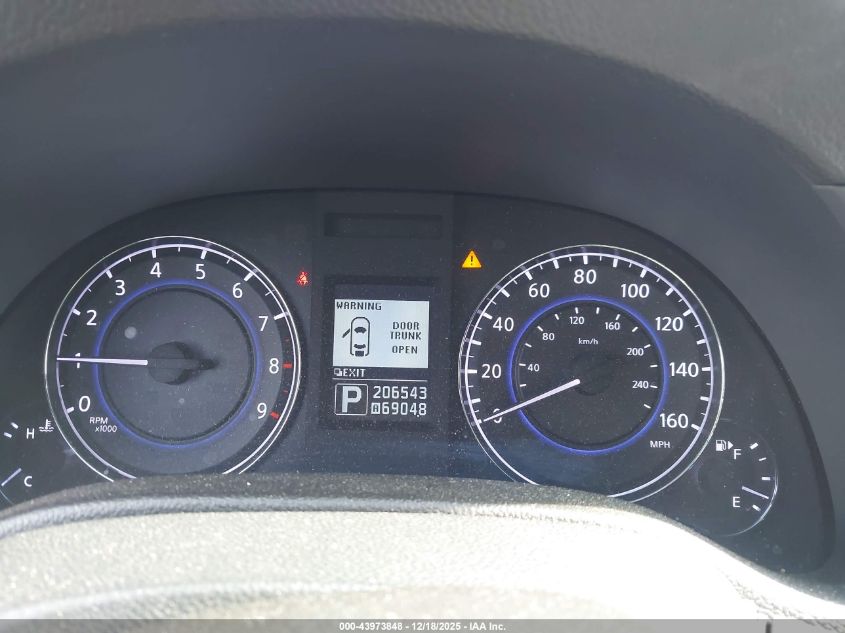 2010 Infiniti G37 VIN: JN1CV6APXAM406409 Lot: 43973848