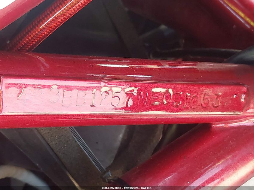 2022 Kawasaki Zx636-E VIN: 4B9BB1257NE031053 Lot: 43973858