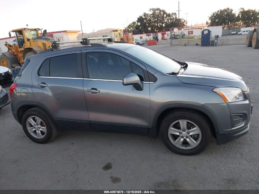 2015 Chevrolet Trax Lt VIN: KL7CJLSB4FB060352 Lot: 43973870