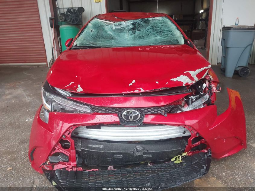 2021 Toyota Corolla Le VIN: 5YFEPMAE5MP197536 Lot: 43973882