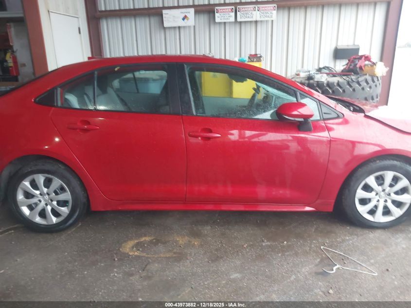 2021 Toyota Corolla Le VIN: 5YFEPMAE5MP197536 Lot: 43973882