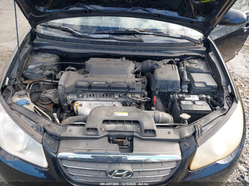 2009 Hyundai Elantra Gls VIN: KMHDU46D59U808871 Lot: 43973889