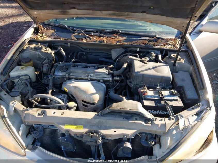 2003 Toyota Camry Xle VIN: 4T1BE32K03U161421 Lot: 43973892