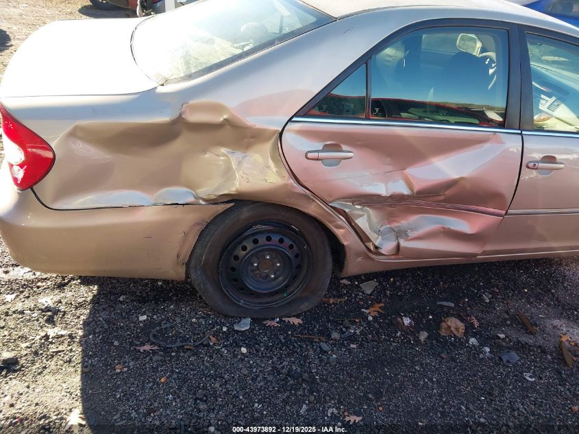 2003 Toyota Camry Xle VIN: 4T1BE32K03U161421 Lot: 43973892