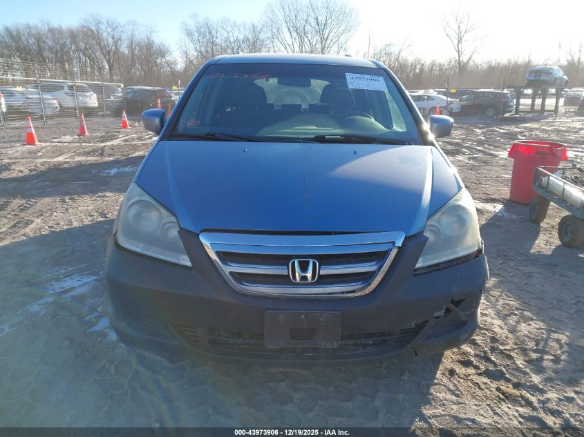 2005 Honda Odyssey Ex VIN: 5FNRL38485B058857 Lot: 43973906