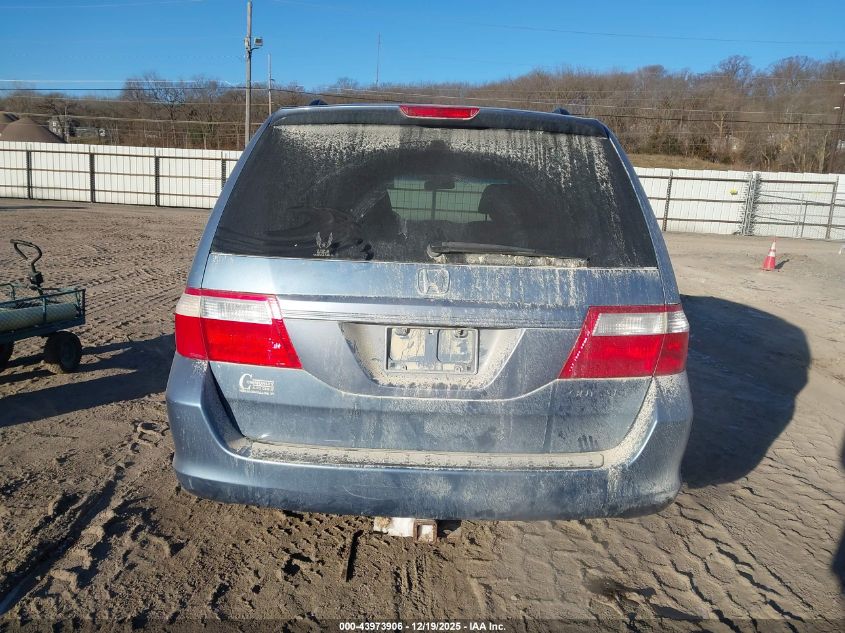 2005 Honda Odyssey Ex VIN: 5FNRL38485B058857 Lot: 43973906