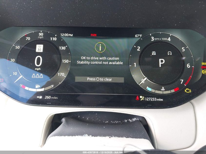 2023 Land Rover Range Rover P530 Se VIN: SALKP9E71PA031320 Lot: 43973918