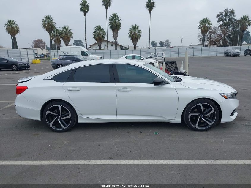 2021 Honda Accord Sport Special Edition VIN: 1HGCV1F4XMA018151 Lot: 43973921