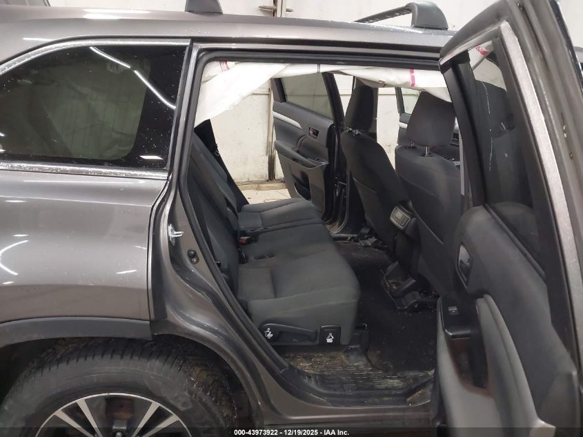 2017 Toyota Highlander Le VIN: 5TDBZRFH1HS430502 Lot: 43973922