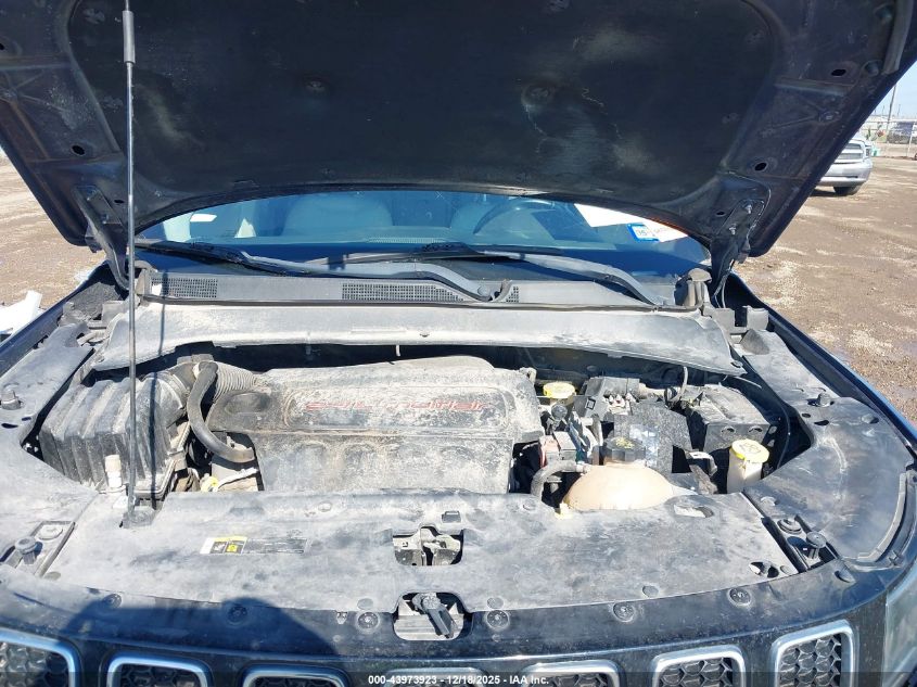 2018 Jeep Compass Latitude 4X4 VIN: 3C4NJDBBXJT143101 Lot: 43973923