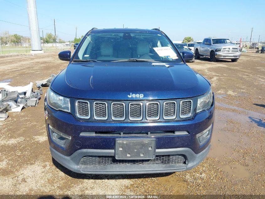 2018 Jeep Compass Latitude 4X4 VIN: 3C4NJDBBXJT143101 Lot: 43973923