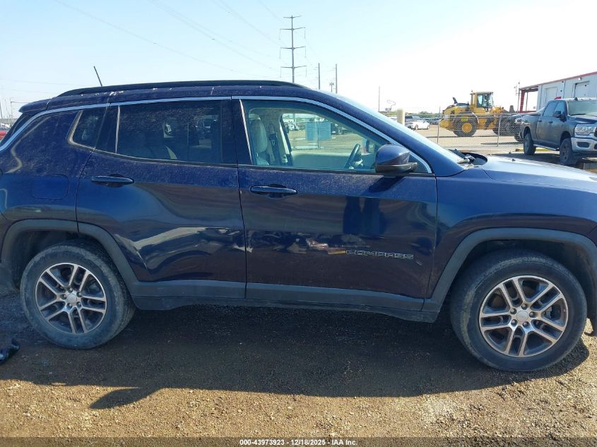 2018 Jeep Compass Latitude 4X4 VIN: 3C4NJDBBXJT143101 Lot: 43973923