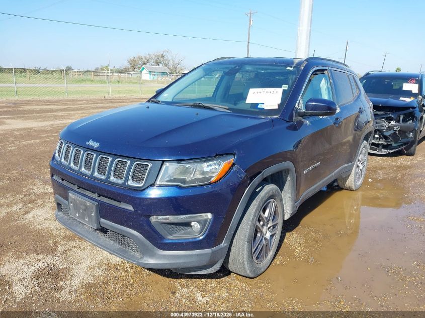 2018 Jeep Compass Latitude 4X4 VIN: 3C4NJDBBXJT143101 Lot: 43973923