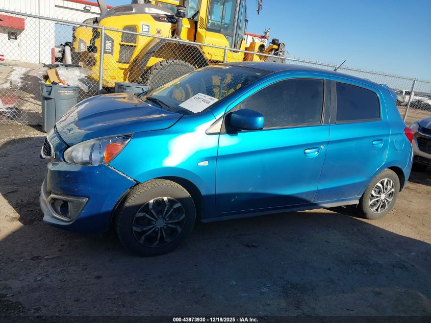 2018 Mitsubishi Mirage Es VIN: ML32A3HJ8JH011709 Lot: 43973930