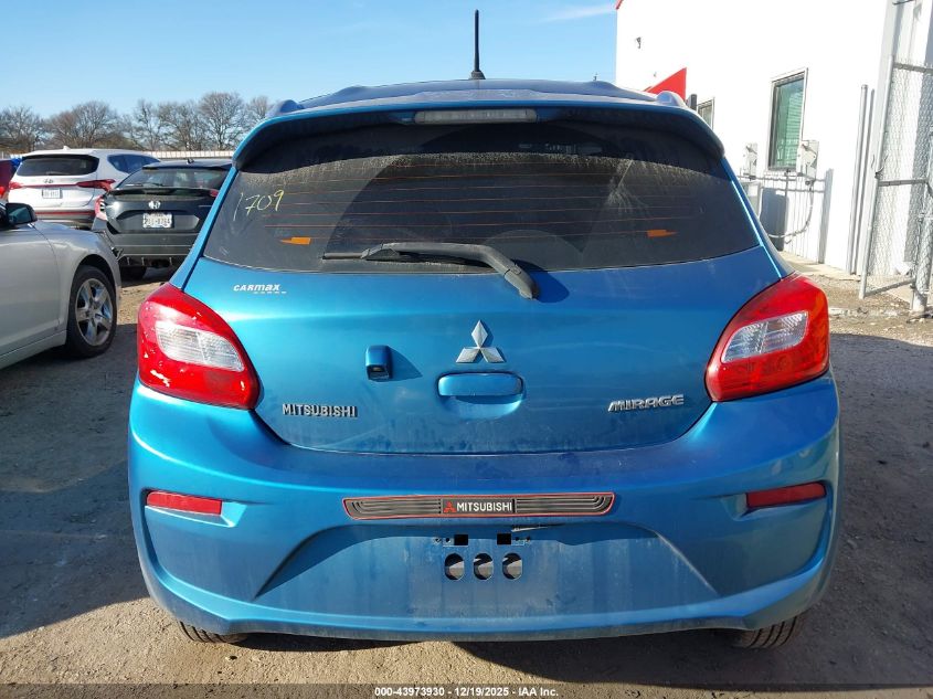 2018 Mitsubishi Mirage Es VIN: ML32A3HJ8JH011709 Lot: 43973930