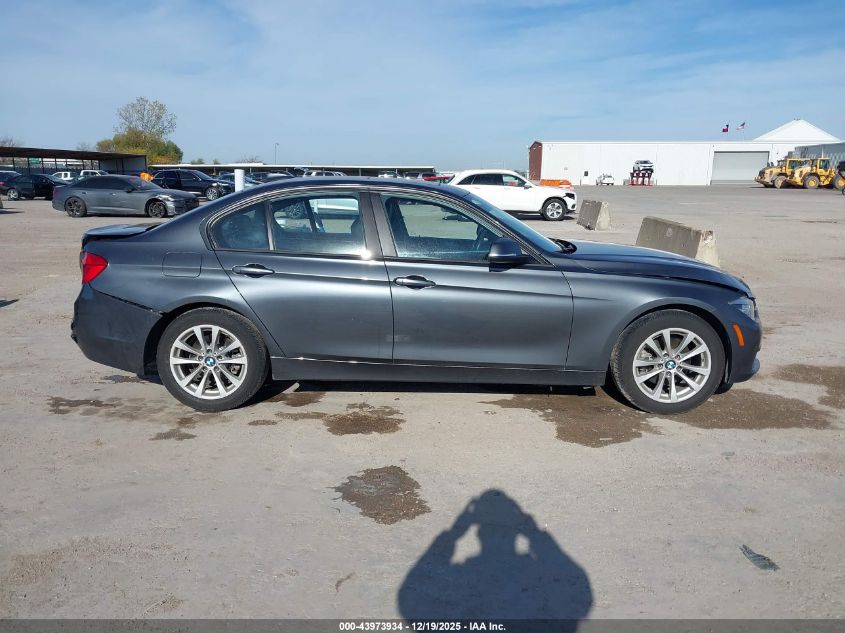 2018 BMW 320I xDrive VIN: WBA8A3C5XJA499861 Lot: 43973934