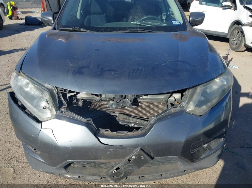 2015 Nissan Rogue Sv VIN: KNMAT2MT3FP559957 Lot: 43973935