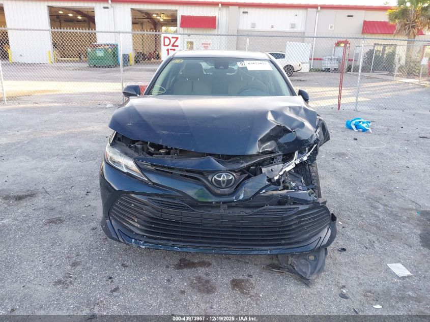 2019 Toyota Camry Le VIN: 4T1B11HK2KU845537 Lot: 43973957