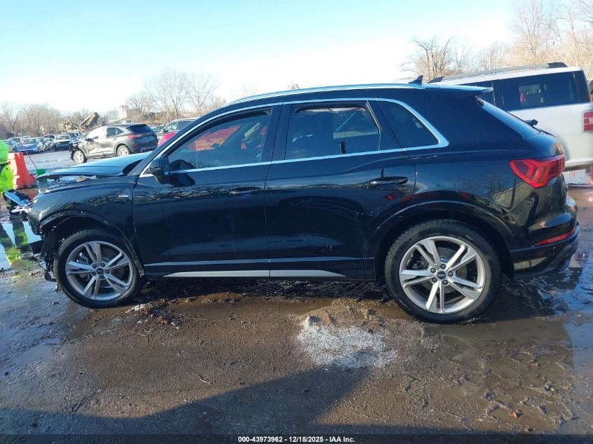 2021 Audi Q3 Premium Plus 45 Tfsi S Line Quattro Tiptronic VIN: WA1EECF35M1045696 Lot: 43973962