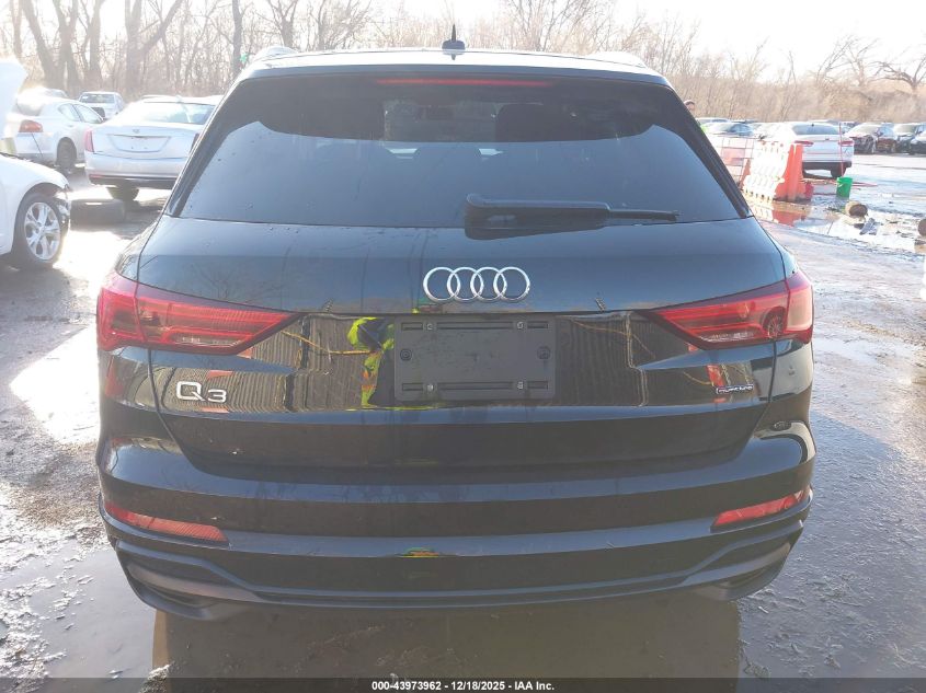2021 Audi Q3 Premium Plus 45 Tfsi S Line Quattro Tiptronic VIN: WA1EECF35M1045696 Lot: 43973962