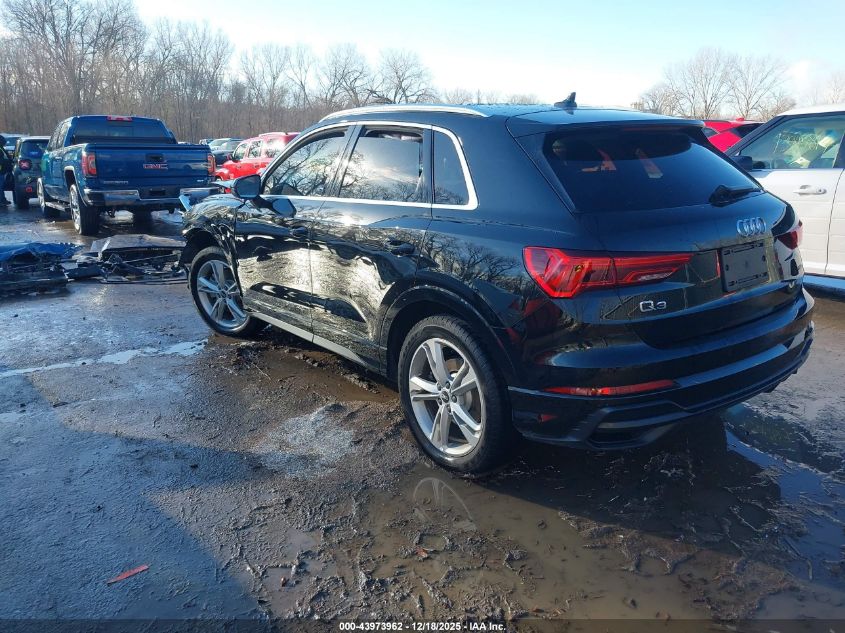 2021 Audi Q3 Premium Plus 45 Tfsi S Line Quattro Tiptronic VIN: WA1EECF35M1045696 Lot: 43973962