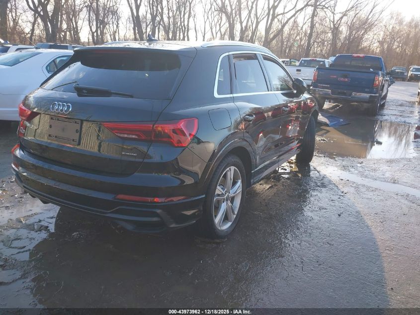 2021 Audi Q3 Premium Plus 45 Tfsi S Line Quattro Tiptronic VIN: WA1EECF35M1045696 Lot: 43973962
