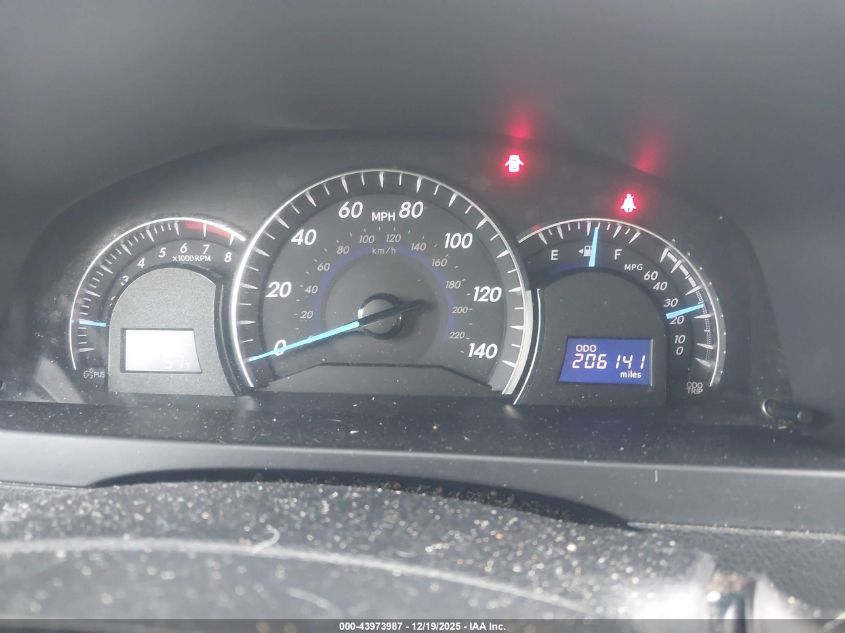 2012 Toyota Camry Xle VIN: 4T1BF1FK5CU515008 Lot: 43973987