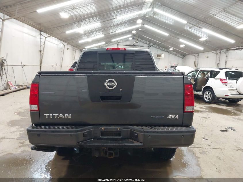 2009 Nissan Titan Pro-4X VIN: 1N6BA07C09N306361 Lot: 43973991