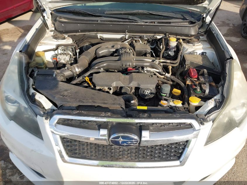 2014 Subaru Legacy 2.5I VIN: 4S3BMCA68E3037594 Lot: 43974002