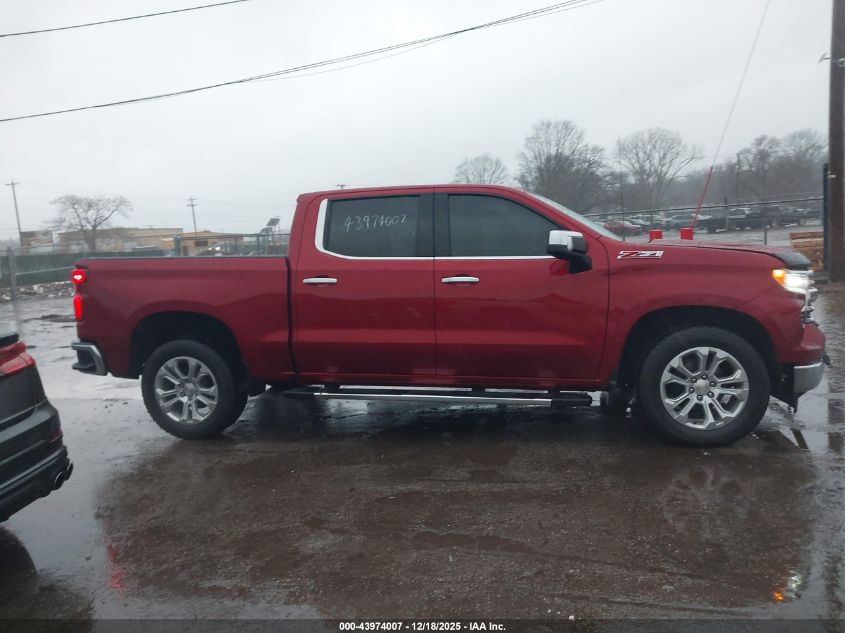 2022 Chevrolet Silverado 1500 4Wd Short Bed Ltz VIN: 3GCUDGEL7NG517381 Lot: 43974007