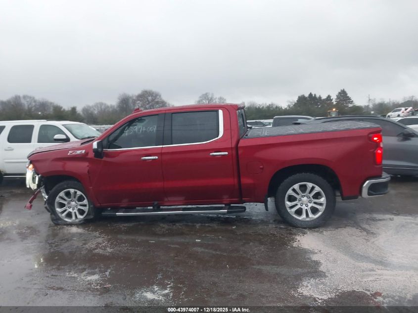 2022 Chevrolet Silverado 1500 4Wd Short Bed Ltz VIN: 3GCUDGEL7NG517381 Lot: 43974007