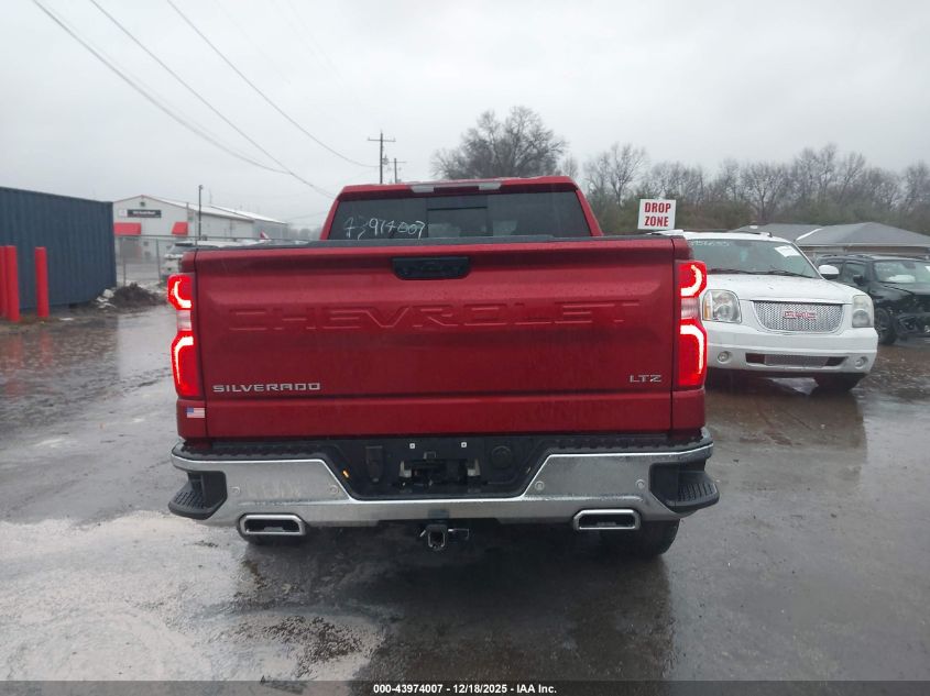 2022 Chevrolet Silverado 1500 4Wd Short Bed Ltz VIN: 3GCUDGEL7NG517381 Lot: 43974007