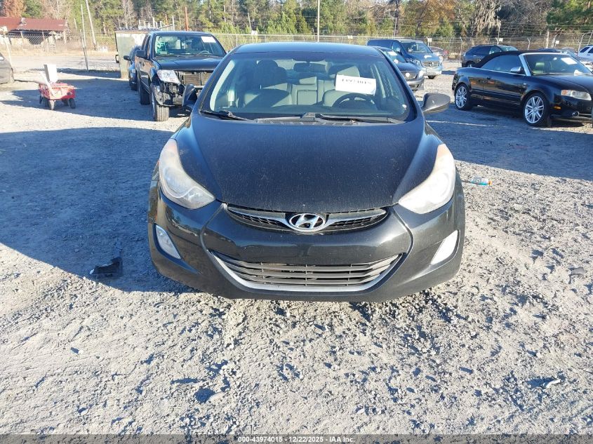 2012 Hyundai Elantra Gls VIN: 5NPDH4AE8CH146844 Lot: 43974015