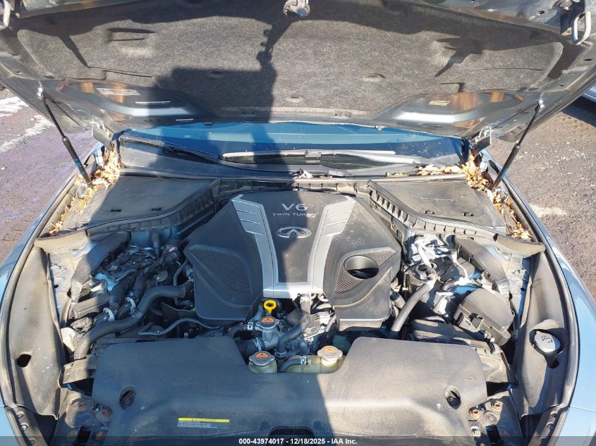 2018 Infiniti Q50 3.0T Luxe VIN: JN1EV7AR9JM439613 Lot: 43974017