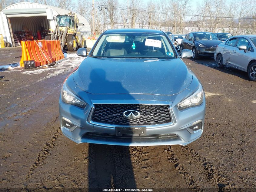 2018 Infiniti Q50 3.0T Luxe VIN: JN1EV7AR9JM439613 Lot: 43974017