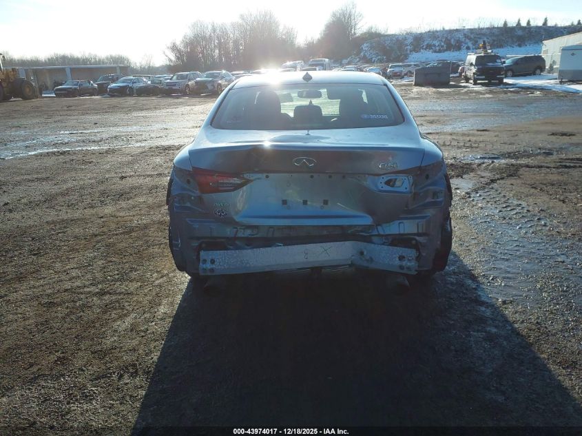 2018 Infiniti Q50 3.0T Luxe VIN: JN1EV7AR9JM439613 Lot: 43974017