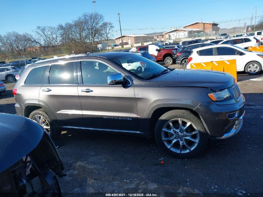 2014 Jeep Grand Cherokee Summit VIN: 1C4RJEJT5EC221335 Lot: 43974021