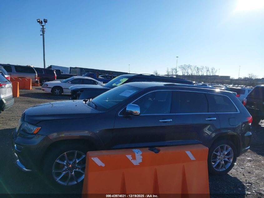 2014 Jeep Grand Cherokee Summit VIN: 1C4RJEJT5EC221335 Lot: 43974021