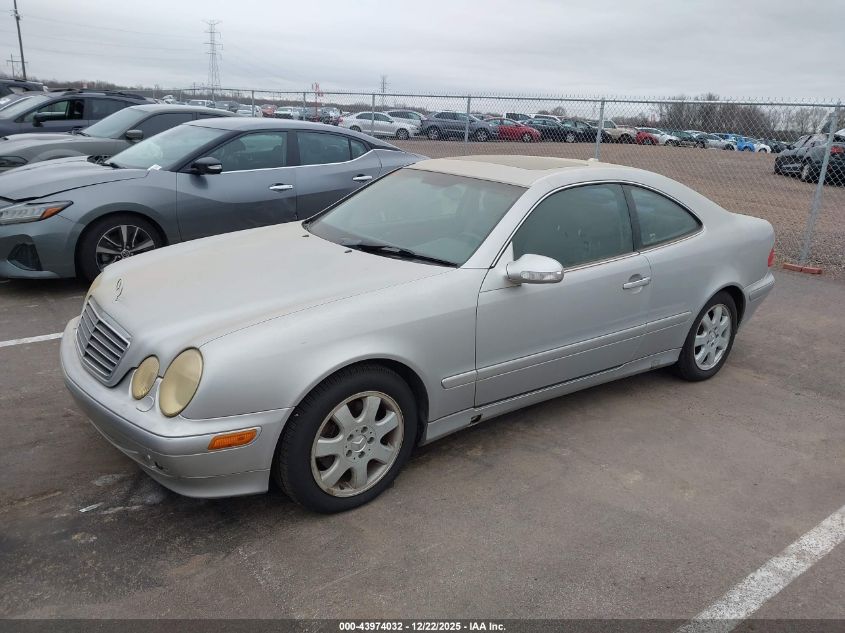 2000 Mercedes-Benz Clk 320 VIN: WDBLJ65G3YF138187 Lot: 43974032