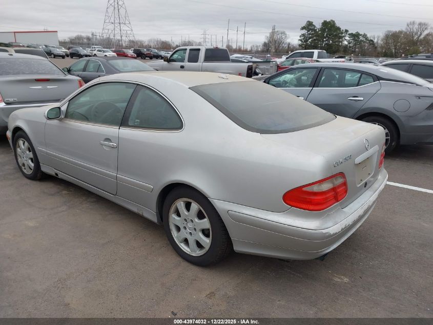 2000 Mercedes-Benz Clk 320 VIN: WDBLJ65G3YF138187 Lot: 43974032