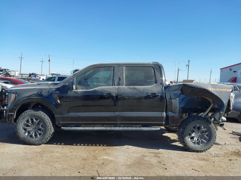 2022 Ford F-150 Tremor VIN: 1FTEW1E89NFB41436 Lot: 43974049