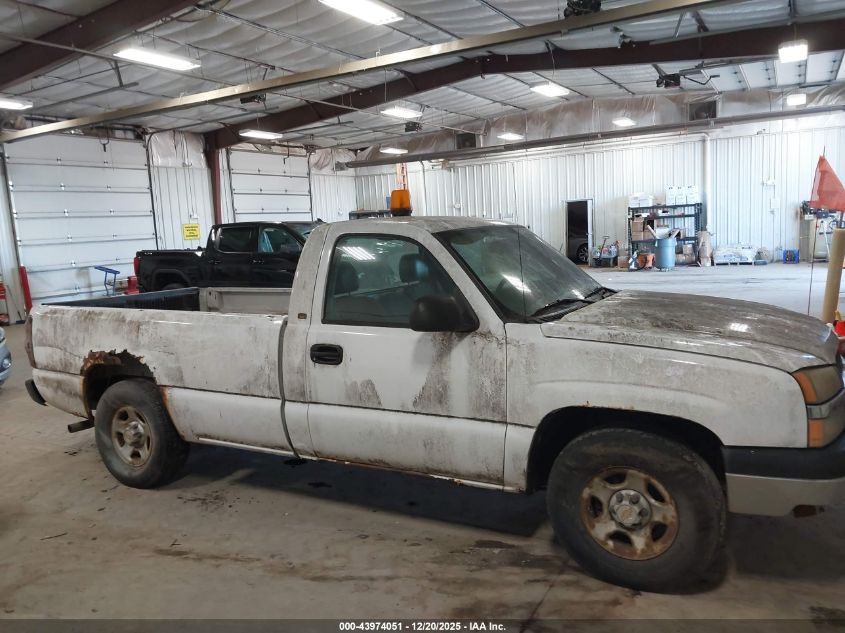 2004 Chevrolet Silverado 1500 Work Truck VIN: 1GCEC14X44Z261630 Lot: 43974051