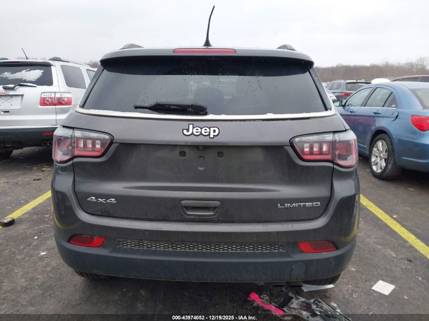 2021 Jeep Compass Limited 4X4 VIN: 3C4NJDCB2MT528462 Lot: 43974052